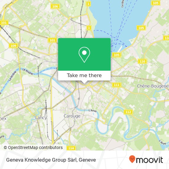 Geneva Knowledge Group Sàrl map