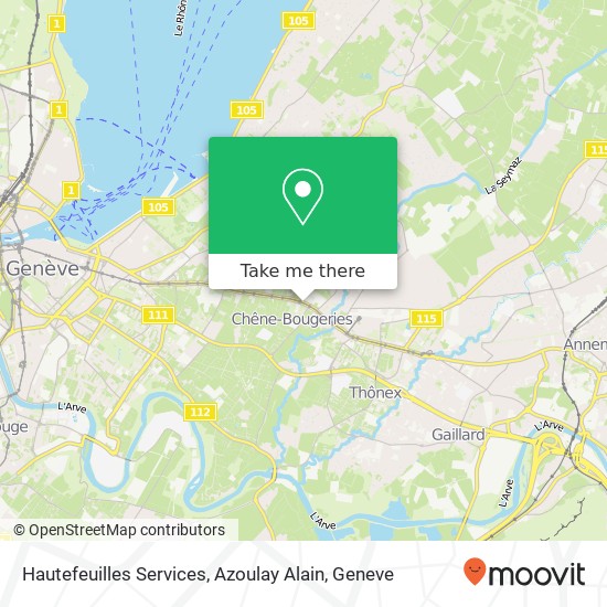 Hautefeuilles Services, Azoulay Alain map