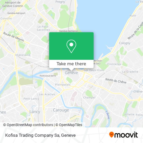 Kofisa Trading Company Sa map