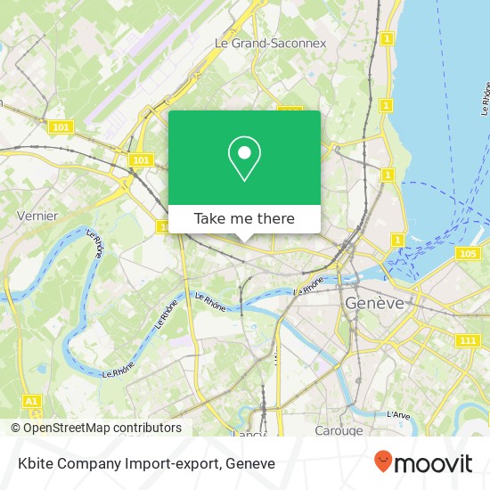 Kbite Company Import-export Karte