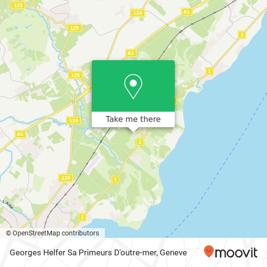Georges Helfer Sa Primeurs D'outre-mer map