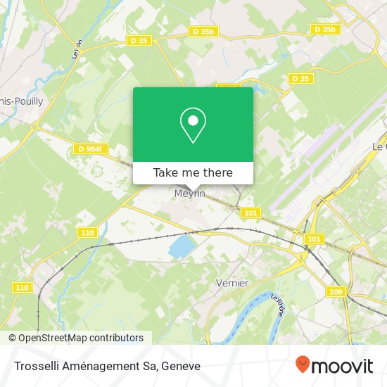 Trosselli Aménagement Sa map