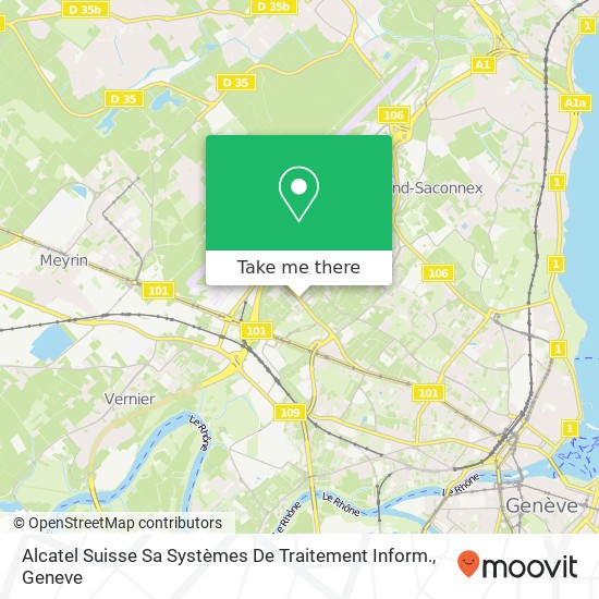 Alcatel Suisse Sa Systèmes De Traitement Inform. Karte