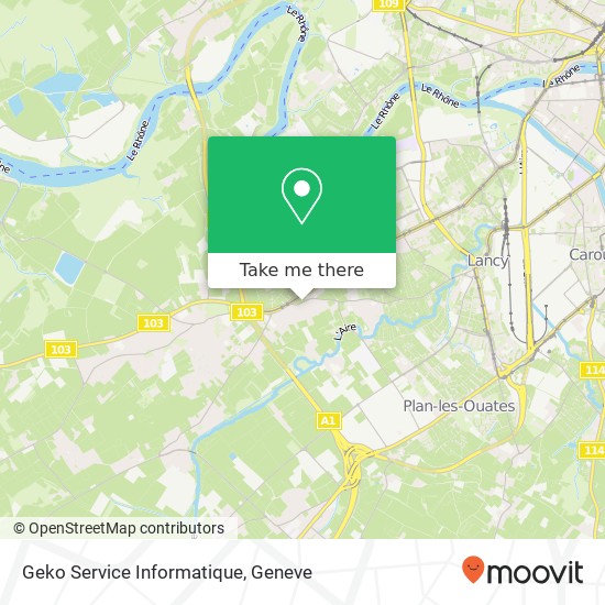 Geko Service Informatique map