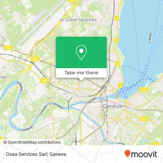 Osea Services Sarl map