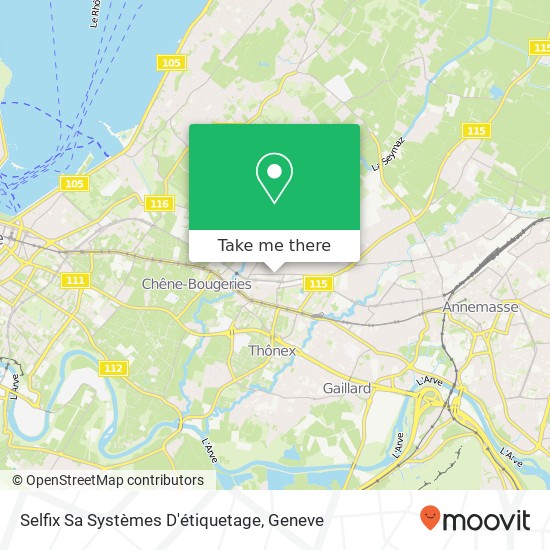 Selfix Sa Systèmes D'étiquetage Karte
