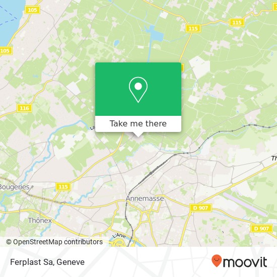 Ferplast Sa map