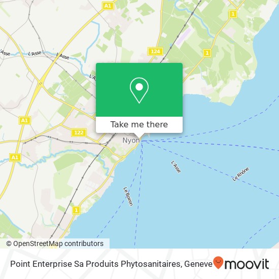 Point Enterprise Sa Produits Phytosanitaires map