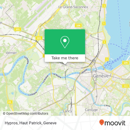 Hypros, Haut Patrick map