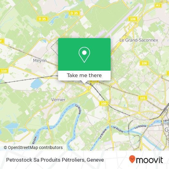 Petrostock Sa Produits Pétroliers Karte