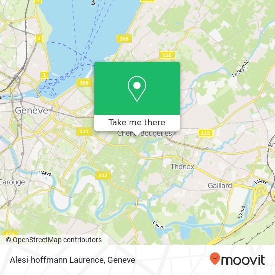 Alesi-hoffmann Laurence map