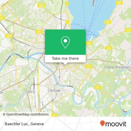 Baechler Luc. map