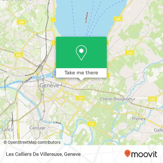 Les Celliers De Villereuse map
