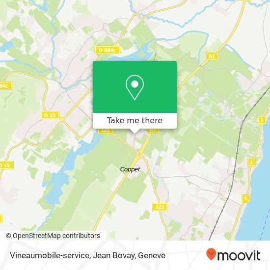 Vineaumobile-service, Jean Bovay map