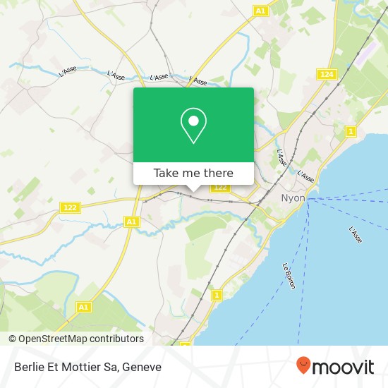 Berlie Et Mottier Sa map