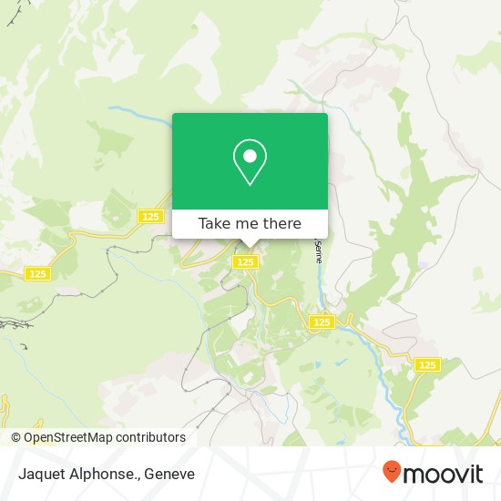 Jaquet Alphonse. map