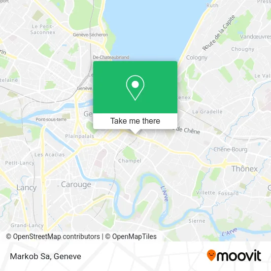Markob Sa map