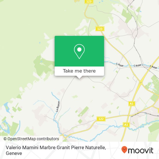Valerio Mamini Marbre Granit Pierre Naturelle Karte