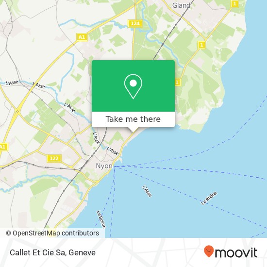 Callet Et Cie Sa map
