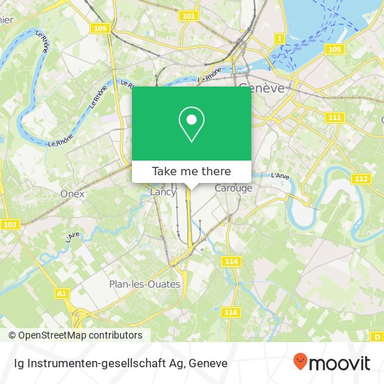 Ig Instrumenten-gesellschaft Ag map