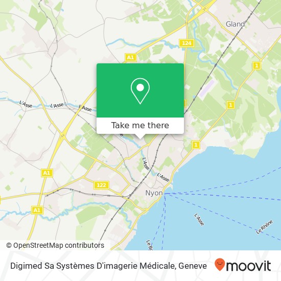 Digimed Sa Systèmes D'imagerie Médicale map