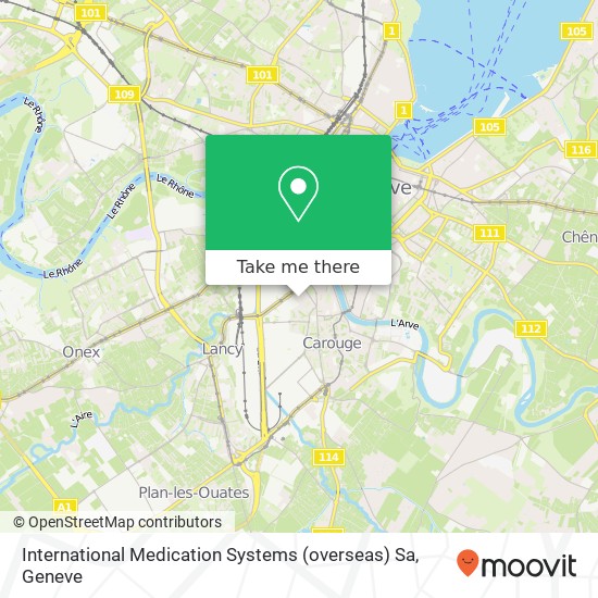 International Medication Systems (overseas) Sa map