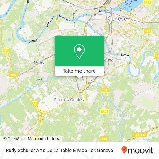 Rudy Schüller Arts De La Table & Mobilier map