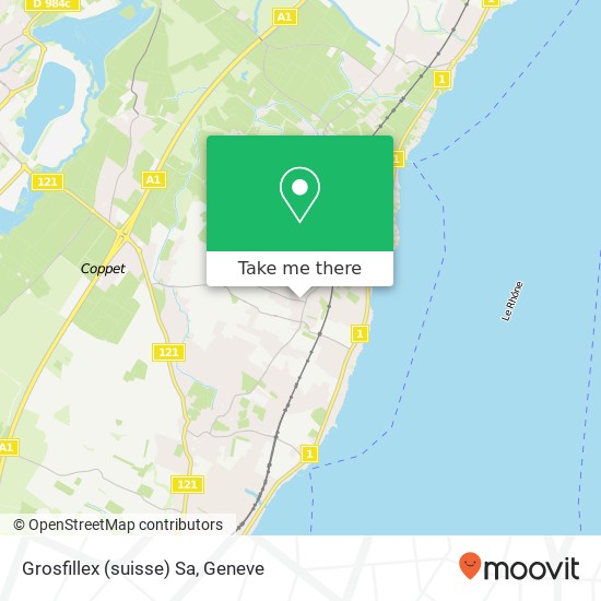 Grosfillex (suisse) Sa map