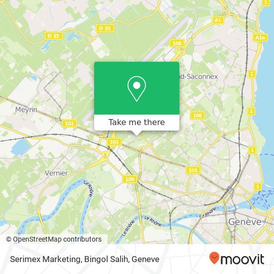 Serimex Marketing, Bingol Salih map