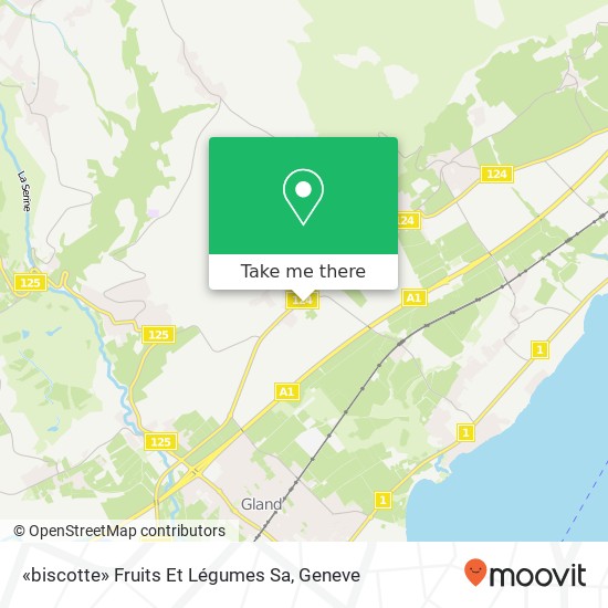 «biscotte» Fruits Et Légumes Sa map