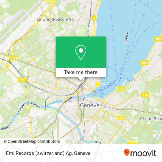 Emi Records (switzerland) Ag Karte