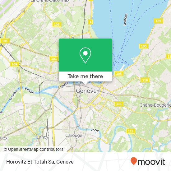 Horovitz Et Totah Sa map
