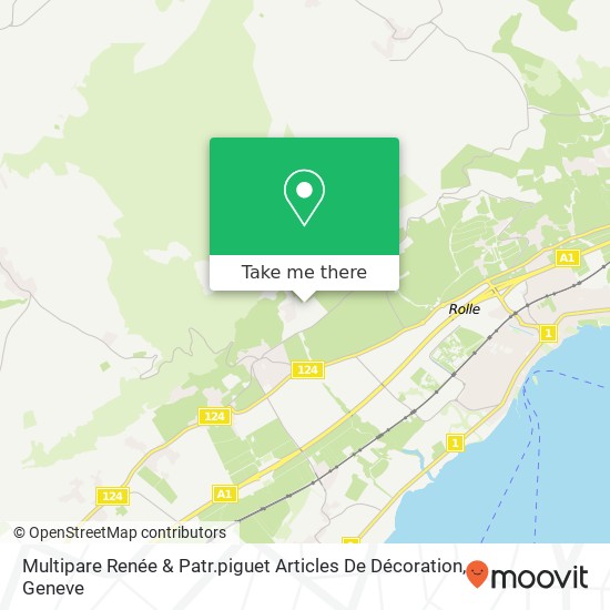 Multipare Renée & Patr.piguet Articles De Décoration map