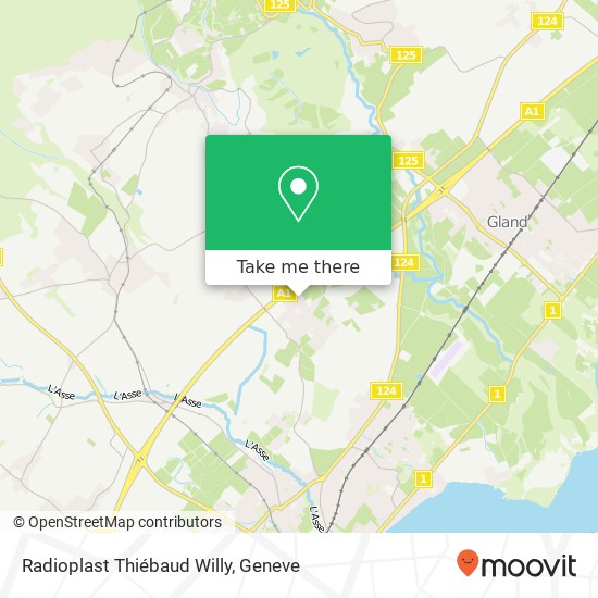 Radioplast Thiébaud Willy map
