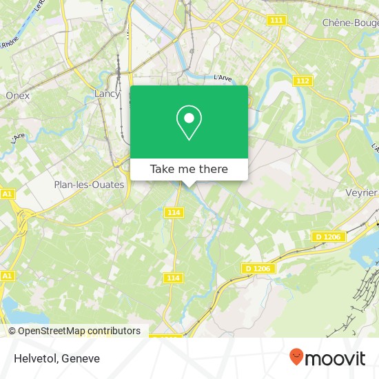 Helvetol map