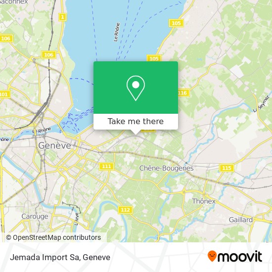 Jemada Import Sa map