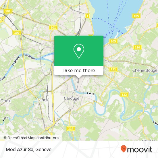 Mod Azur Sa map