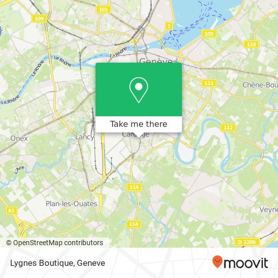 Lygnes Boutique map