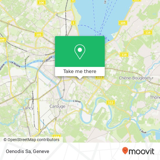 Oenodis Sa map