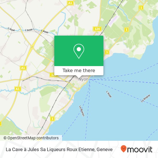 La Cave à Jules Sa Liqueurs Roux Etienne map