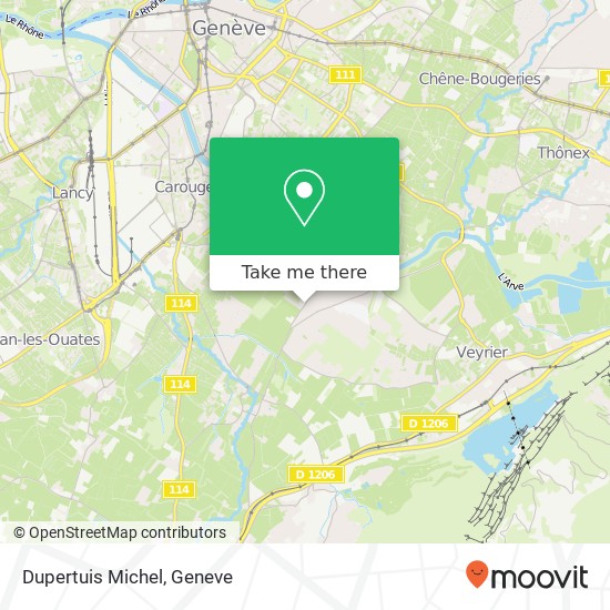 Dupertuis Michel map