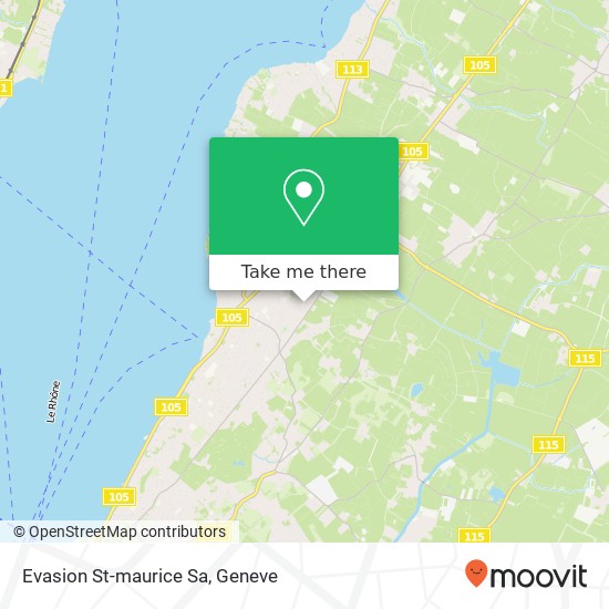 Evasion St-maurice Sa map