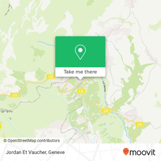 Jordan Et Vaucher map