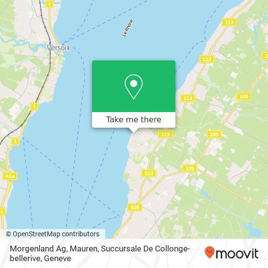 Morgenland Ag, Mauren, Succursale De Collonge-bellerive map