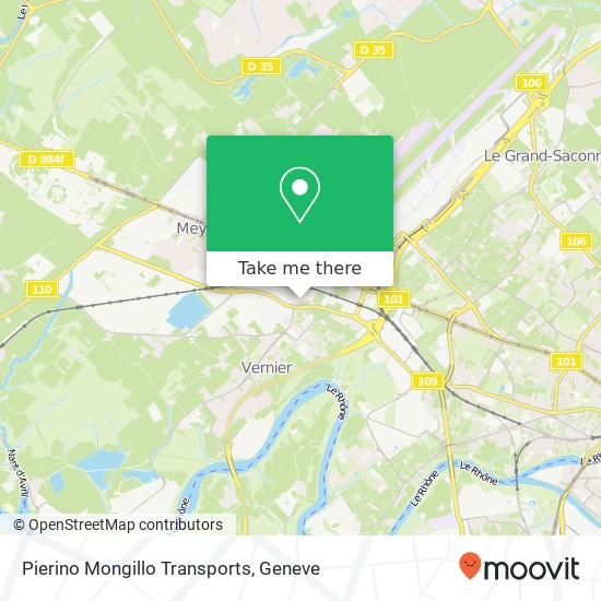 Pierino Mongillo Transports map