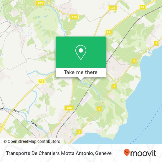Transports De Chantiers Motta Antonio map