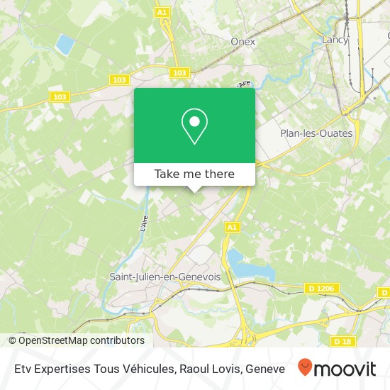 Etv Expertises Tous Véhicules, Raoul Lovis map