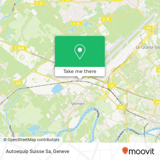 Autoequip Suisse Sa map