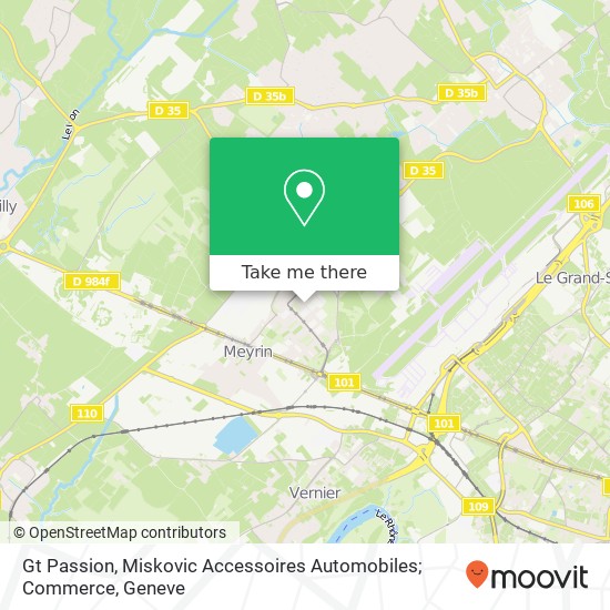 Gt Passion, Miskovic Accessoires Automobiles; Commerce map