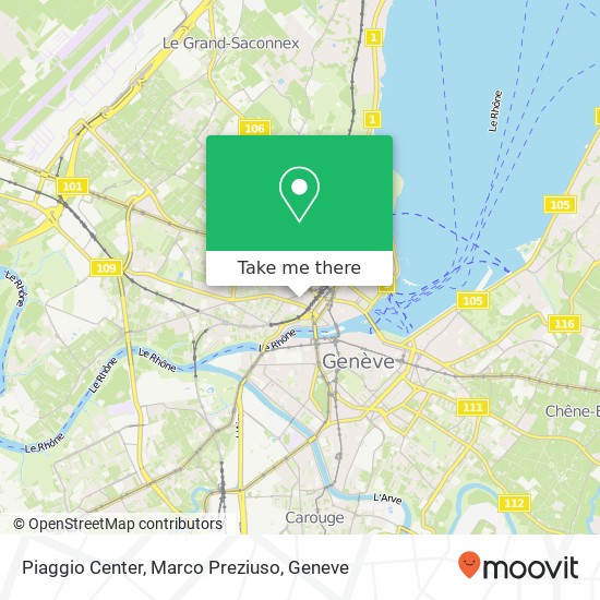 Piaggio Center, Marco Preziuso map